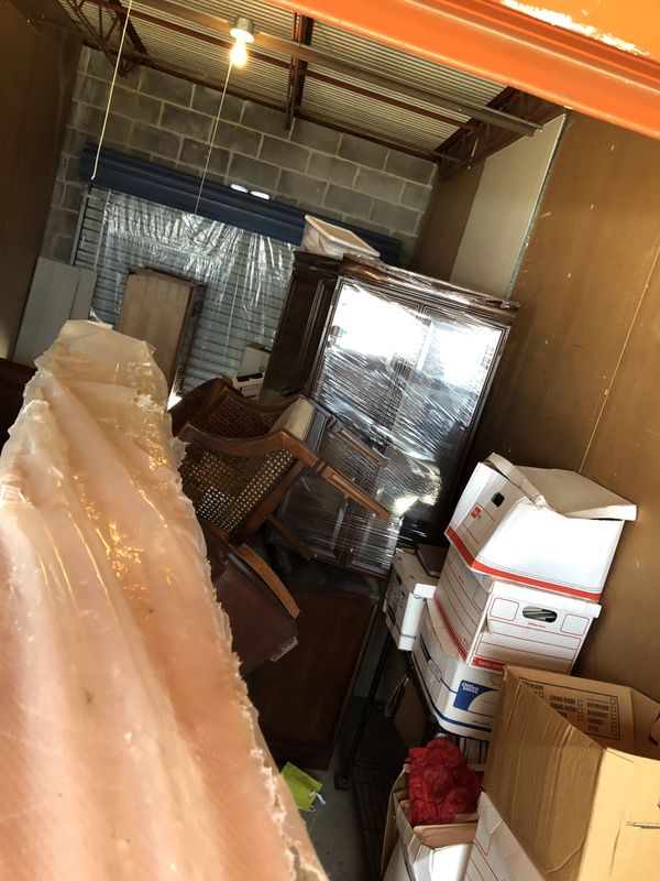 10X25 size storage unit available full of stuff $250 for Sale in ...