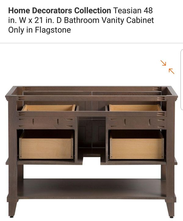 Home Decorators Collection Teasian 48 In W X 21 D Bathroom 329
