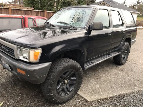 91 Toyota 4Runner 22re 5speed 4x4 For Sale In Lynnwood WA OfferUp