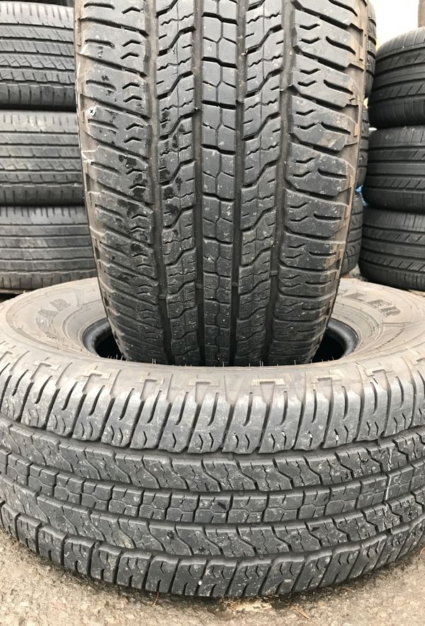 2 used tires size 265/70/16 ** Goodyear for Sale in Portland, OR OfferUp