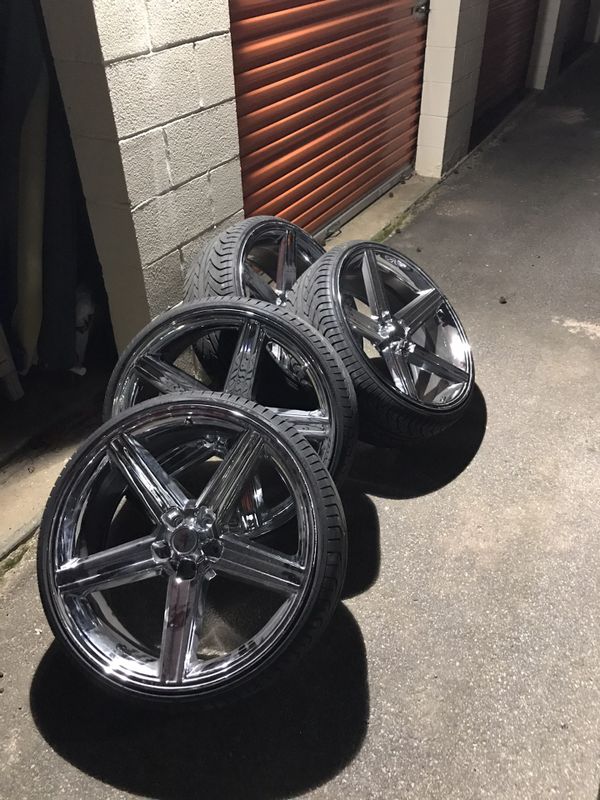 24 inch Iroc rims and tires!!!! for Sale in Atlanta, GA OfferUp