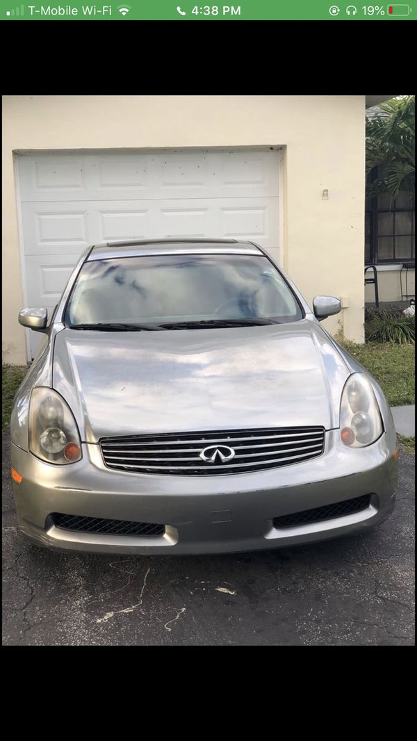 2004 Infiniti G35 Coupe 2D for Sale in Lauderhill, FL - OfferUp