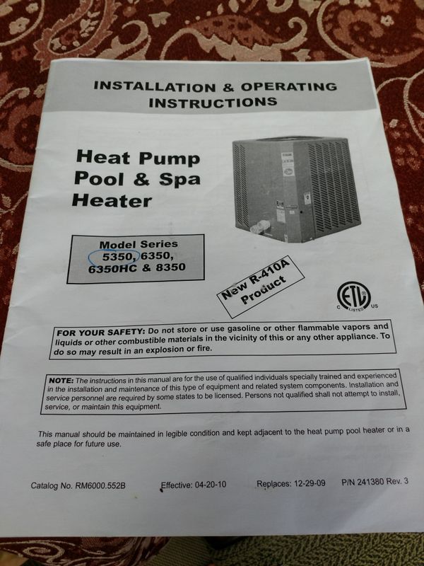 Rheem pool heater for Sale in Haines City, FL OfferUp