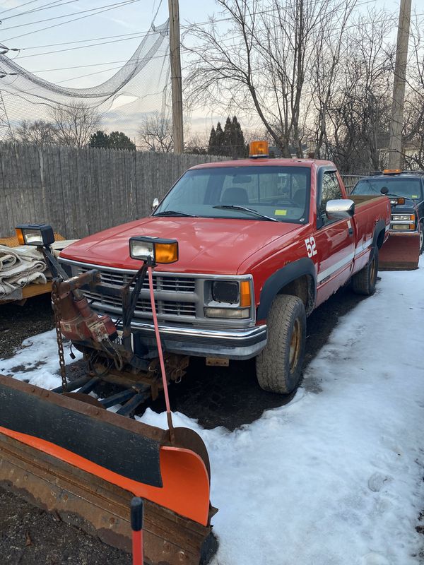 Snow Plow Trucks For Sale 3 Left All Are 97 01 Chevys With Western
