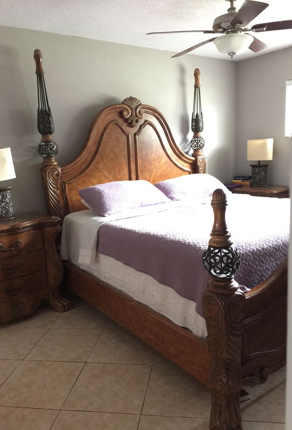 Aico/Michael Amini Eden Collection /Paradise king Bed set. for Sale in