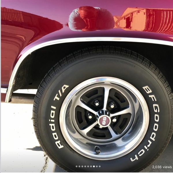 1968 el camino rims