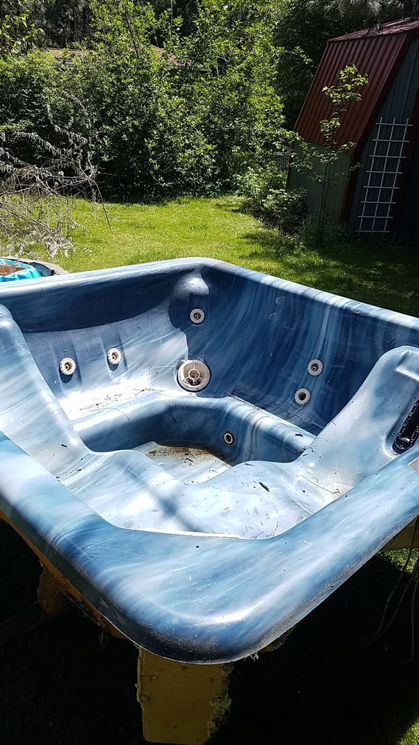 inground hot tub shell