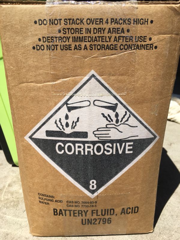 battery-fluid-acid-un2796-for-sale-in-grayslake-il-offerup