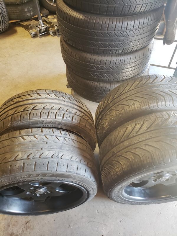 18x9 wheels. Bolt pattern 5x114.3 for Sale in Porterville, CA OfferUp