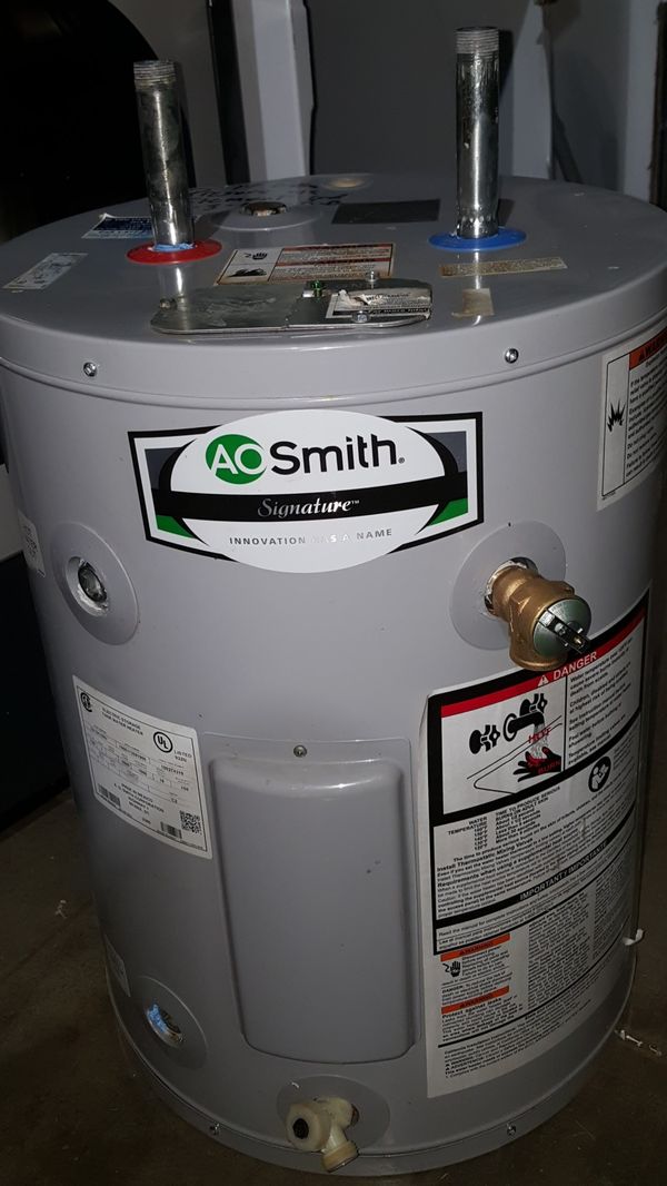 AO smith 19 gallon electric water heater for Sale in Tulsa, OK OfferUp