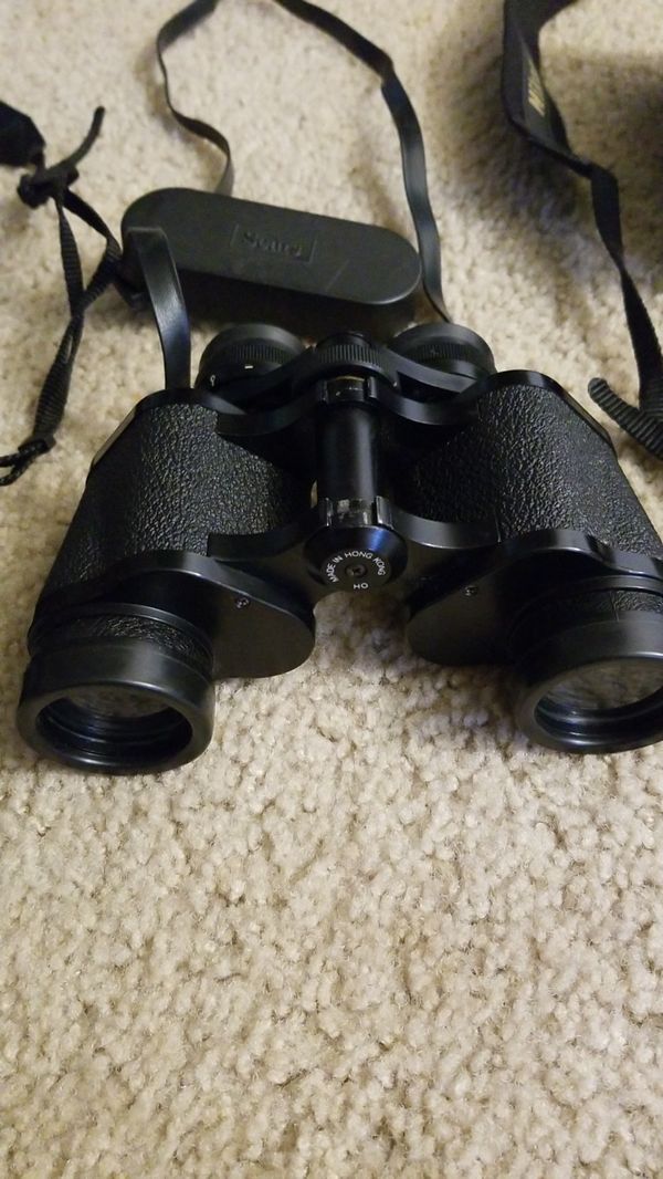 Nikon Action Binoculars 10x40, Sears Binoculars 7x35, Leupold