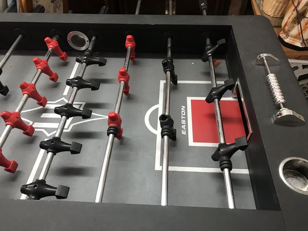 Easton Foosball Table Red And Black For Sale In Yonkers Ny Offerup