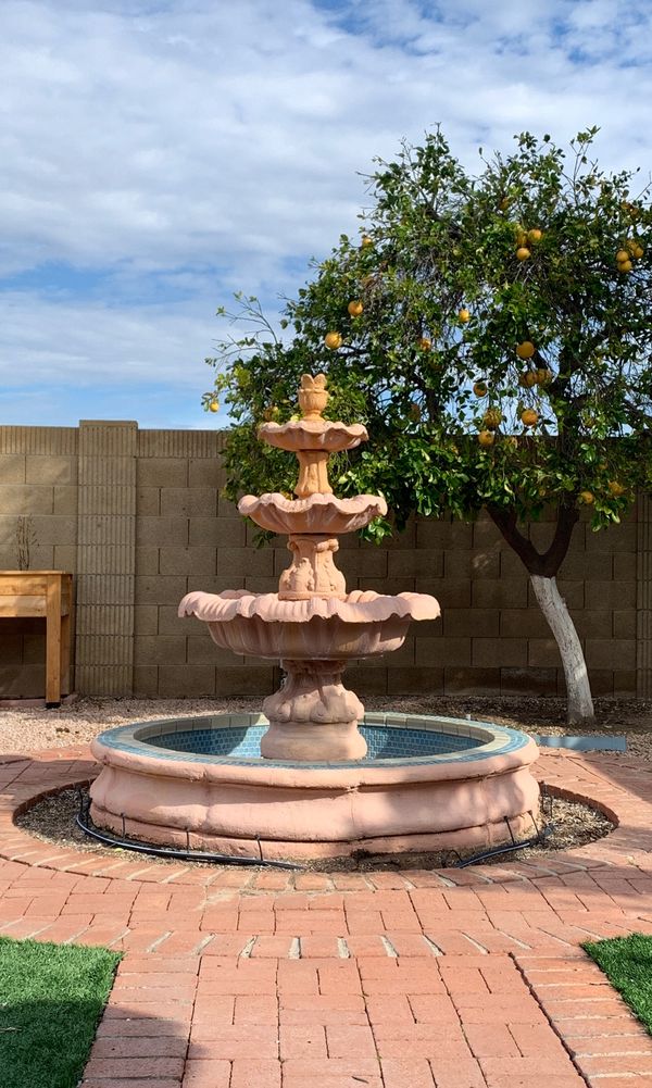 4 tier water fountain for sale in phoenix, az offerup on outdoor fountains surprise az