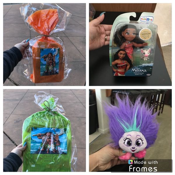 Moana DIY Party Boat and Candy Bar back round for Sale in 