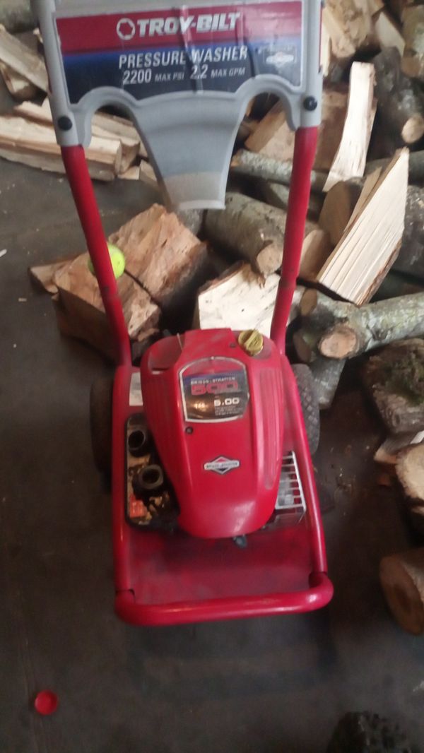 TroyBilt 2200 psi pressure washer for Sale in Seattle, WA OfferUp