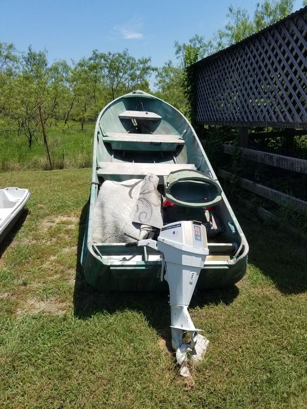 Vhull Jon boat( NO TITLE) for Sale in Ennis, TX OfferUp