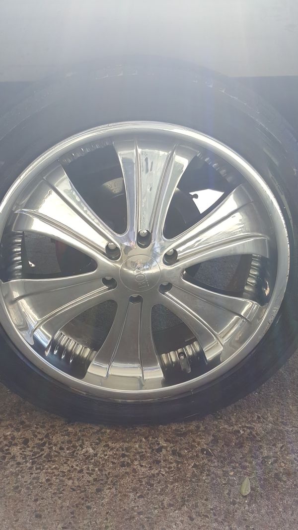 Chrome 22 Inch Boss Wheels For 6 Lug Chevy For Sale In Conway, Ar - Offerup