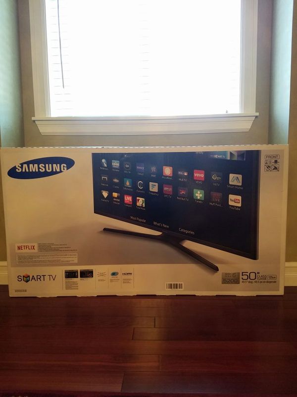 Samsung smart tv 50in 5200 series LED Full HD 1080p for Sale in Kent ...