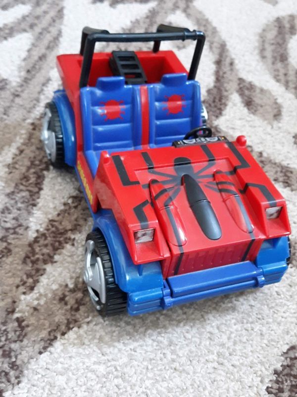 spider man jeep toy