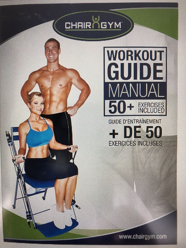 Chair Gym Workout With 3 Levels Of Resistance And 5 Dvds For Sale In Raleigh Nc Offerup