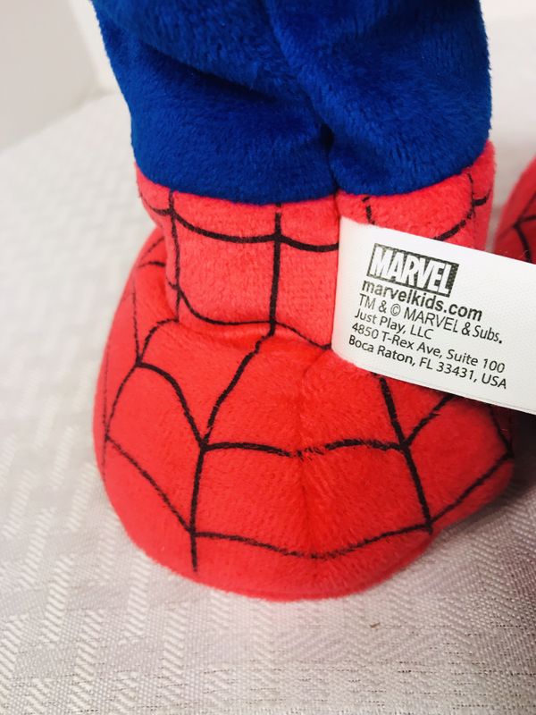 spider man talking plush toy