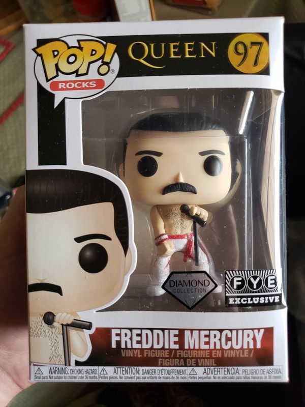 freddie mercury funko pop diamond collection