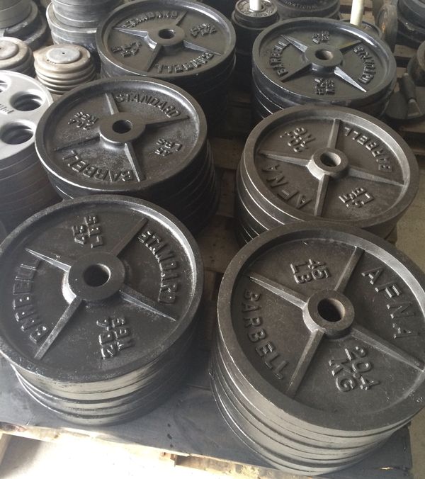 45lb-weight-plates-gym-weights-for-sale-in-miami-fl-offerup