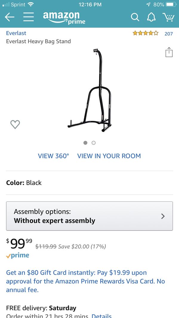 Everlast Punching Bag Setup Literacy Basics