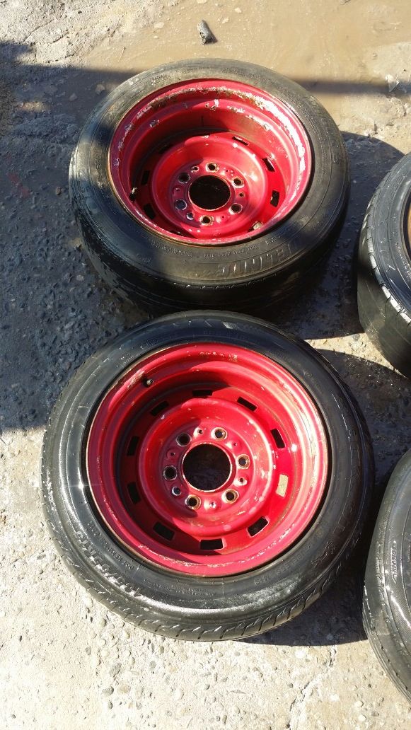 Chevy Truck Rally wheels 15x8 6Lug for Sale in Fresno, CA - OfferUp