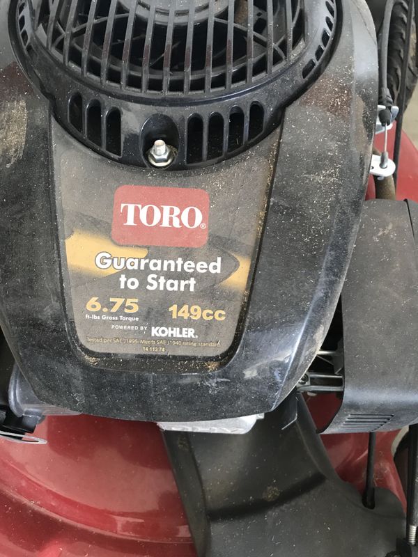 Toro 6.75 149cc Owners Manual