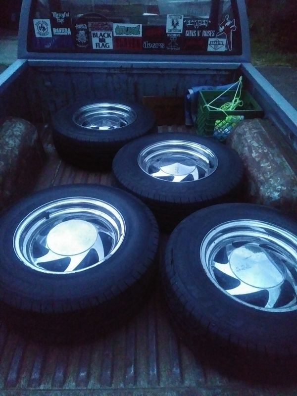 Kmc old school 14" wheels. 6 lug. Nissan mazda chevy for Sale in