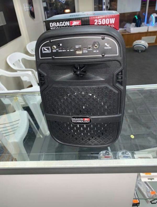 Dragon technology Bluetooth mini boom box karaoke speaker for Sale in ...