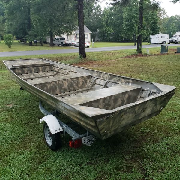 16 Foot Grumman Jon Boat And Load Rite Trailer For Sale In Creedmoor Nc