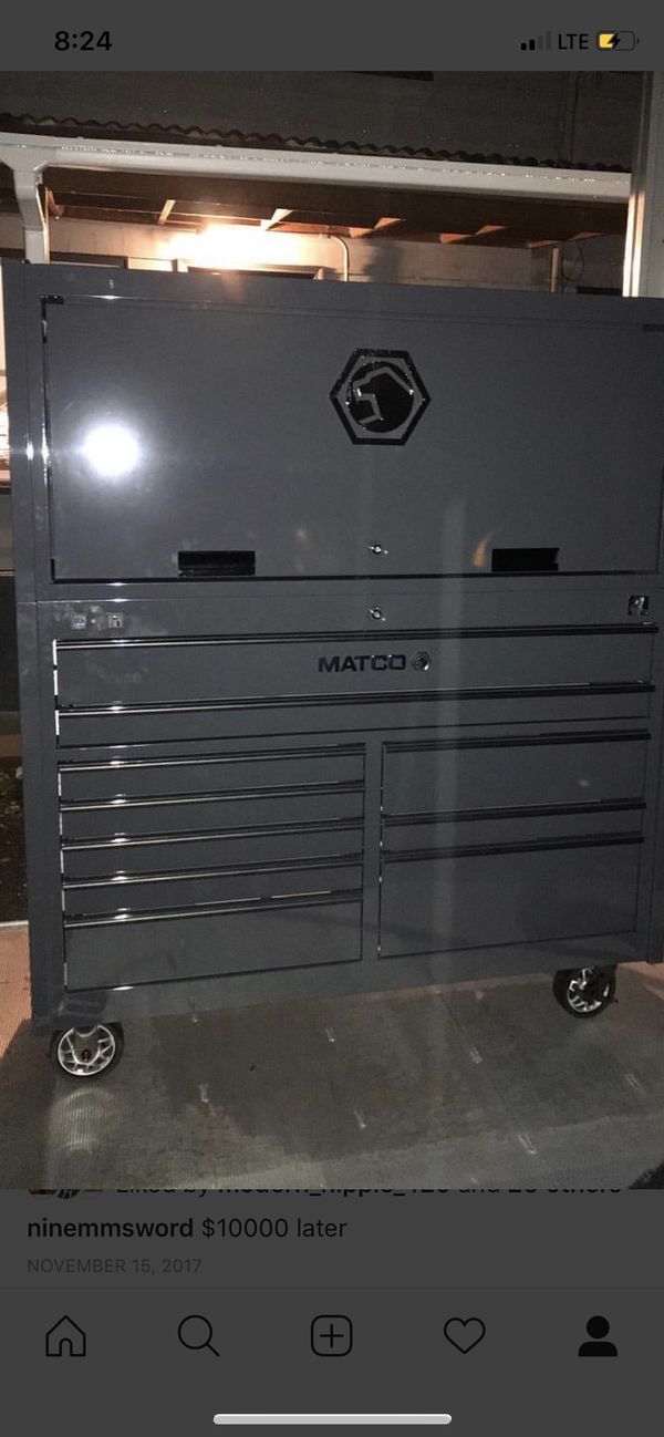 Matco 4s tool box with hutch and extra drawer for Sale in Hillsboro, OR