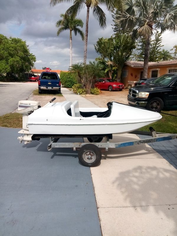 9'Aqua Lark mini speedboat for Sale in Hialeah, FL OfferUp