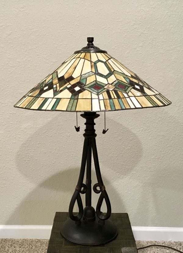 Stained Glass Table Lamp - Colour Creations, Timeless Serenity by Tania ...