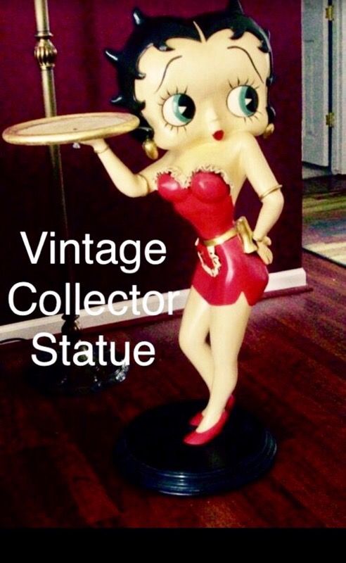 betty boop waitress figurine