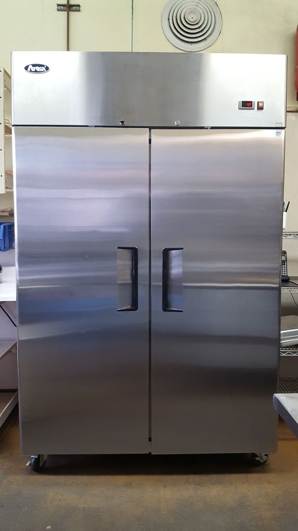 Atosa 2-door refrigerator with extra shelves for Sale in Portland, OR