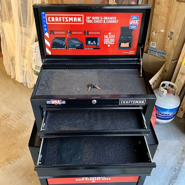 craftsman 5 drawer tool box