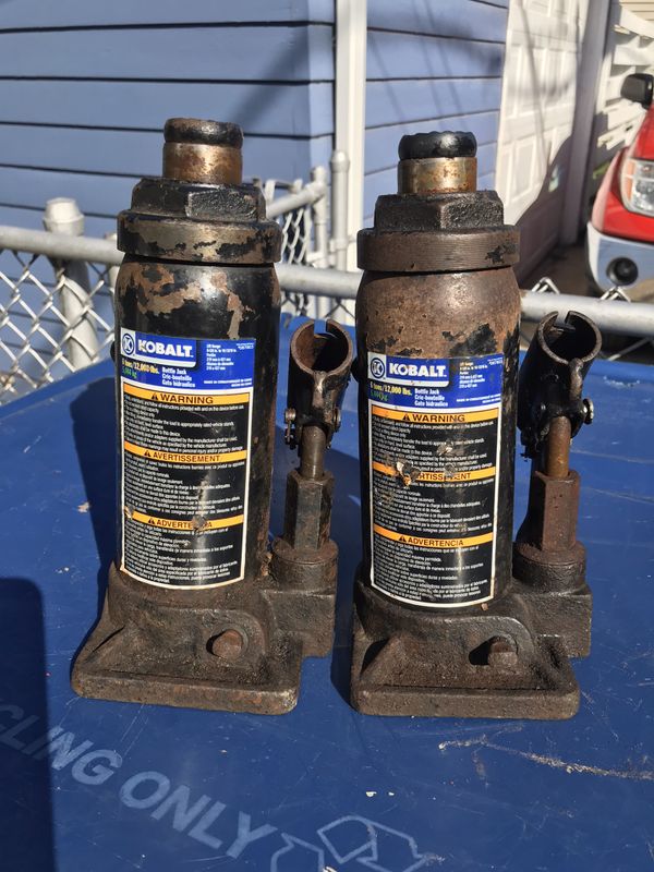 Kobalt Black Hydraulic Bottle Jack 6 Ton Capacity for Sale in