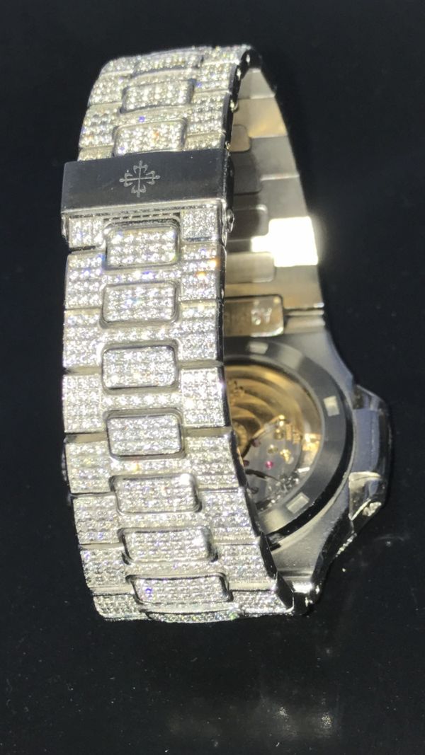 iced out patek philippe for sale