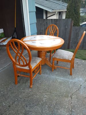 New And Used Kitchen Table Chairs For Sale OfferUp   7d33507cbc8a4dcc9b05ffede527e490 