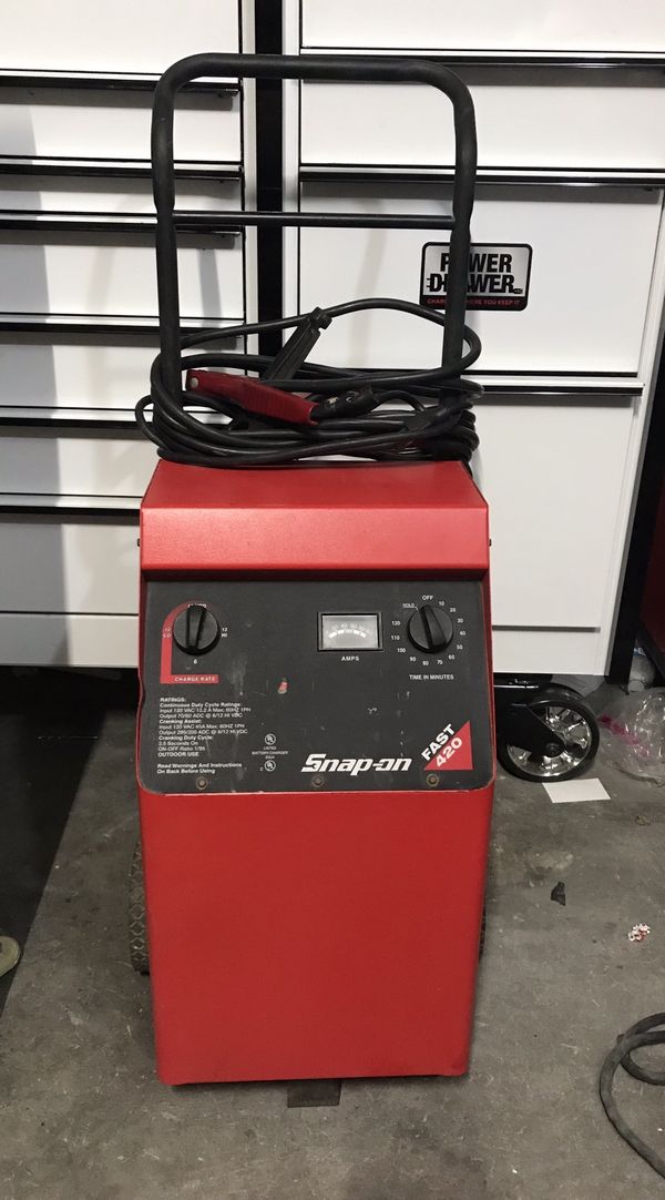 Snap on car battery charger for Sale in North Las Vegas, NV OfferUp