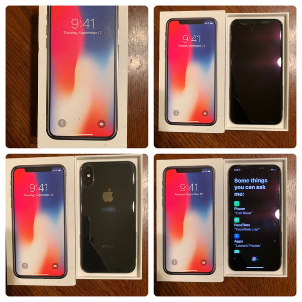 iPhone X 256 GB unlocked 400 phone just multiple pictures for Sale in