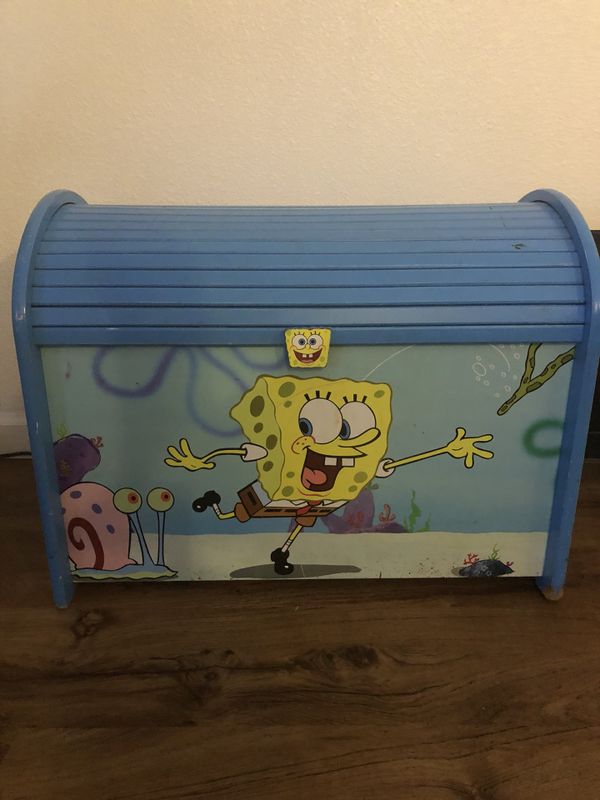 spongebob toy bin