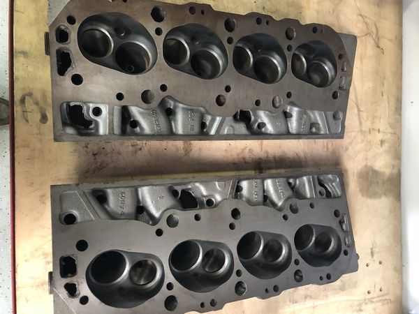 GM Rectangle port cylinder heads casting 3919840 for Sale in Anaheim ...