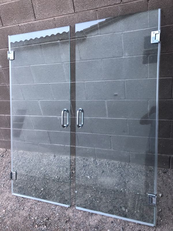 Shower doors 3/8” tempered glass for Sale in Henderson, NV OfferUp