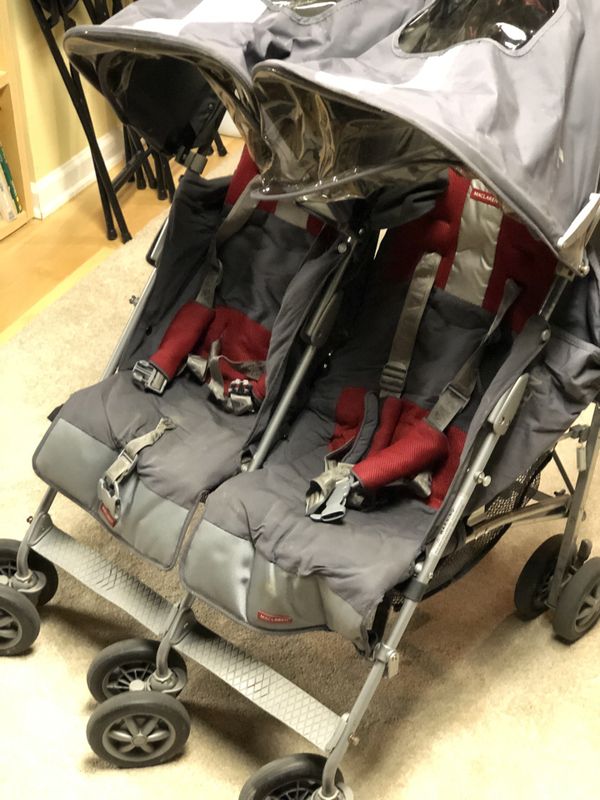 mac double stroller