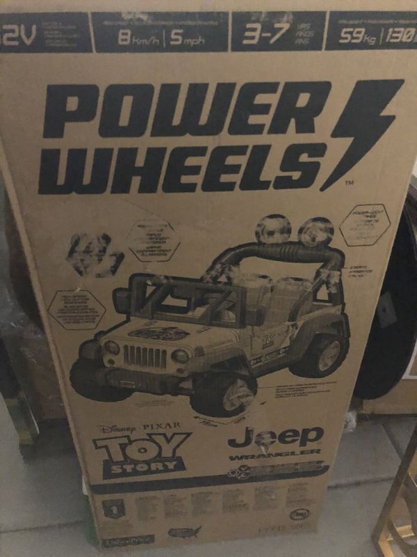 toy story ride on jeep
