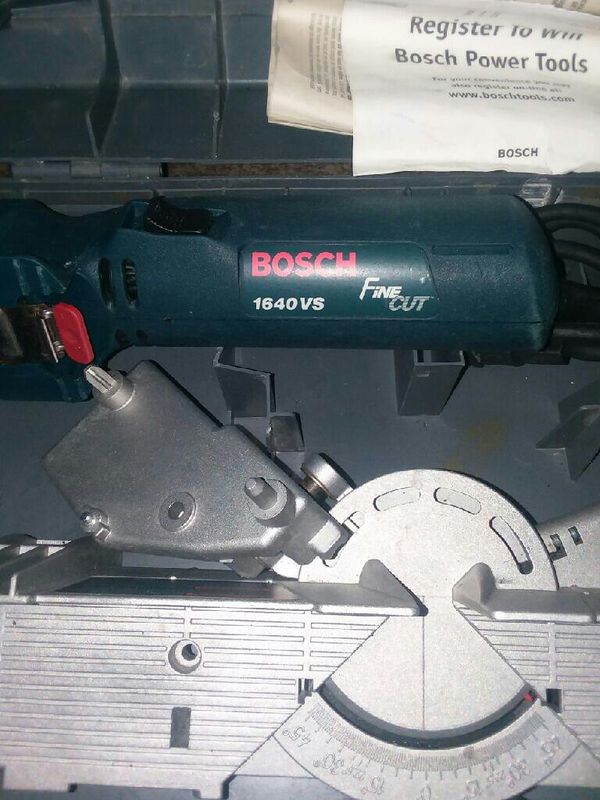 Bosch. 1640vs. Fine cut with mount table for Sale in Smyrna, TN OfferUp